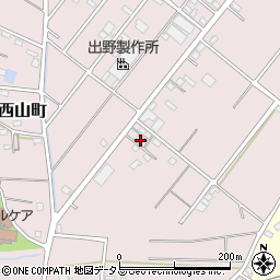 静岡県浜松市中央区西山町69周辺の地図