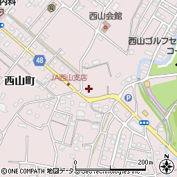 静岡県浜松市中央区西山町882周辺の地図