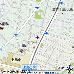 静岡県浜松市中央区十軒町4周辺の地図