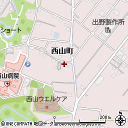 静岡県浜松市中央区西山町450周辺の地図