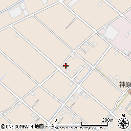 静岡県浜松市中央区神原町783周辺の地図