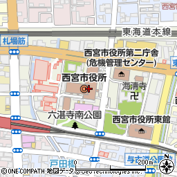 兵庫県西宮市の地図 住所一覧検索 地図マピオン