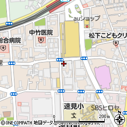 肉匠 くら乃 古川橋店周辺の地図
