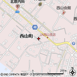 静岡県浜松市中央区西山町2350周辺の地図