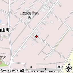 静岡県浜松市中央区西山町59周辺の地図
