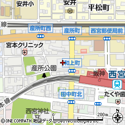 三菱電機ビルソリューションズ株式会社　西宮営業所周辺の地図