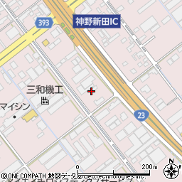 東亜道路工業株式会社　豊橋工場周辺の地図