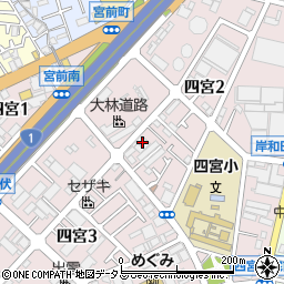 谷垣内自動車整備周辺の地図