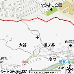 京都府精華町（相楽郡）山田周辺の地図
