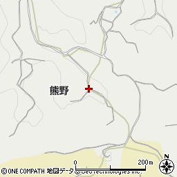 愛知県知多郡南知多町内海熊野周辺の地図