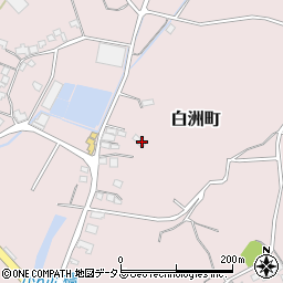 静岡県浜松市中央区白洲町3070周辺の地図