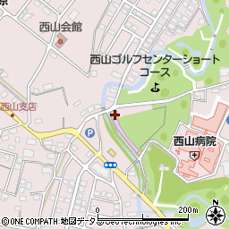 静岡県浜松市中央区西山町604周辺の地図