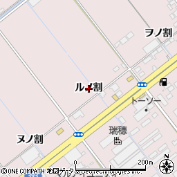 愛知県豊橋市神野新田町ルノ割周辺の地図