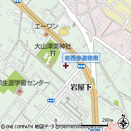 愛知県豊橋市岩屋町岩屋下81周辺の地図