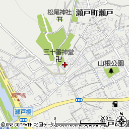 岡山県岡山市東区瀬戸町瀬戸529周辺の地図