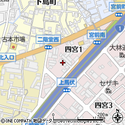 茨田運輸門真営業所周辺の地図