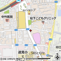 松屋本店周辺の地図