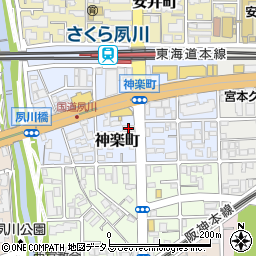 ニューロン薬局　夙川店周辺の地図