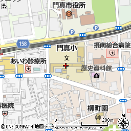 門真市立門真小学校周辺の地図