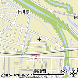 京都府木津川市木津南後背25-78周辺の地図