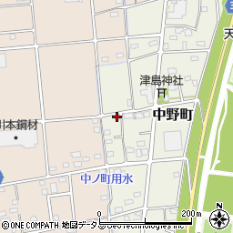 静岡県浜松市中央区中野町3134周辺の地図
