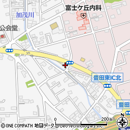 静岡県磐田市富丘176周辺の地図