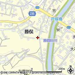 静岡県牧之原市勝俣2361周辺の地図