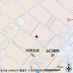 静岡県浜松市中央区西山町2476周辺の地図