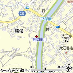 静岡県牧之原市勝俣1887-3周辺の地図