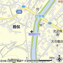 静岡県牧之原市勝俣1887周辺の地図