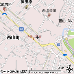 静岡県浜松市中央区西山町2239周辺の地図