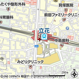 尼崎南警察署七松交番周辺の地図