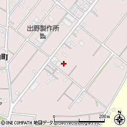 静岡県浜松市中央区西山町54周辺の地図