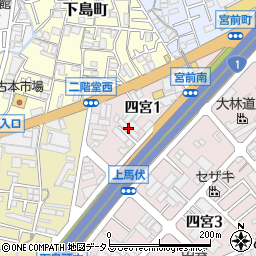 奥田倉庫周辺の地図