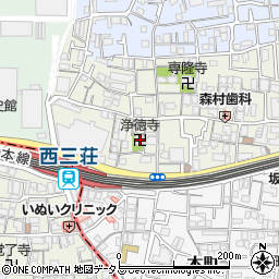 大阪府門真市元町20-3周辺の地図