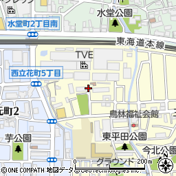 兵庫県尼崎市西立花町5丁目7周辺の地図