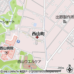 静岡県浜松市中央区西山町723周辺の地図