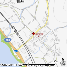 岡山県総社市種井周辺の地図