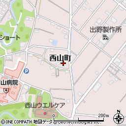 静岡県浜松市中央区西山町725周辺の地図