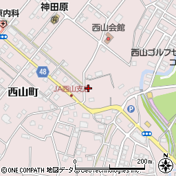 静岡県浜松市中央区西山町879周辺の地図