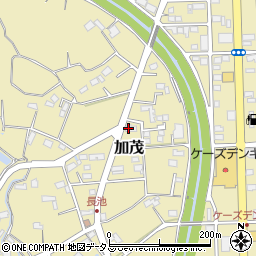 静岡県菊川市加茂3868-1周辺の地図