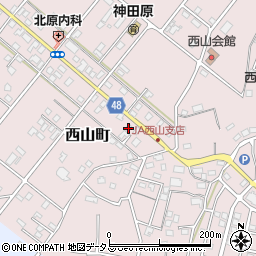 静岡県浜松市中央区西山町2244周辺の地図