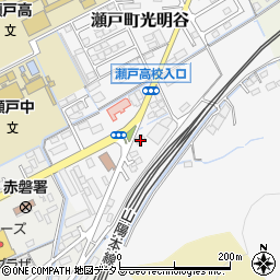 岡山県岡山市東区瀬戸町光明谷193周辺の地図