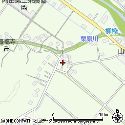 静岡県菊川市中内田3643-1周辺の地図