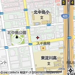 東芝テックソリューションサービス株式会社関西支社周辺の地図