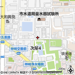 徳岡工務店事務所周辺の地図