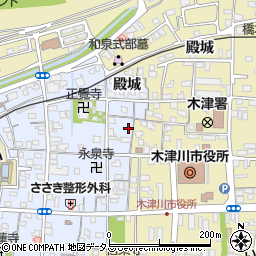 京都府木津川市木津町南垣外22周辺の地図