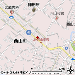 静岡県浜松市中央区西山町2235周辺の地図