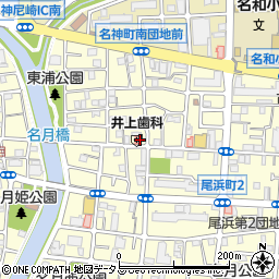 阪神興産周辺の地図