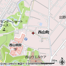 静岡県浜松市中央区西山町465周辺の地図